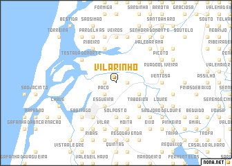 map of Vilarinho