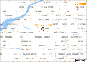 map of Vilarinho