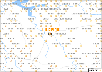 map of Vilariño