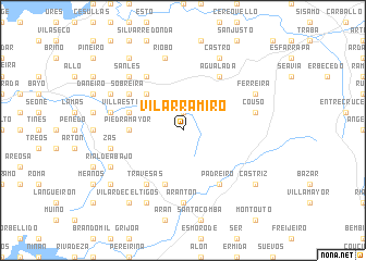 map of Vilar Ramiro