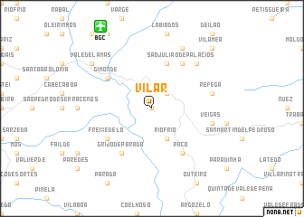 map of Vilar