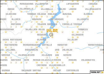 map of Vilar