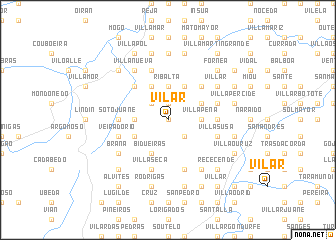 map of Vilar