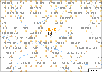 map of Vilar