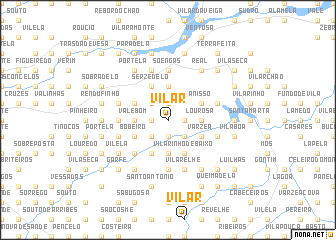 map of Vilar