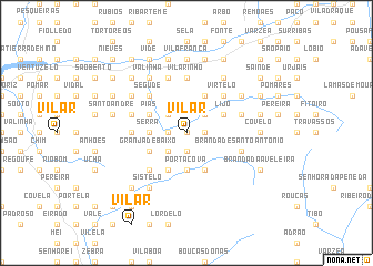 map of Vilar