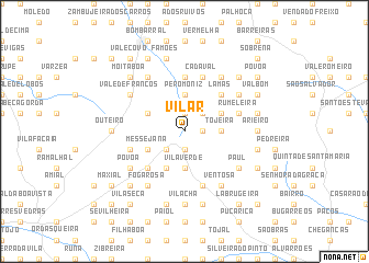 map of Vilar