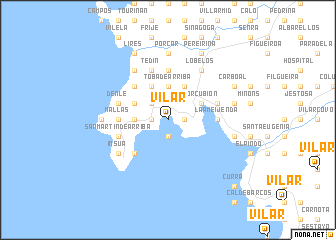 map of Vilar