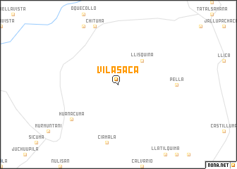 map of Vila Saca