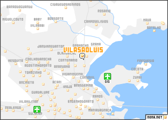 map of Vila São Luís