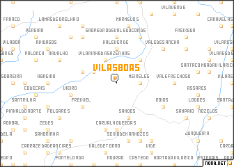 map of Vilas Boas