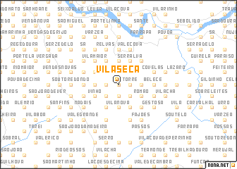 map of Vila Seca