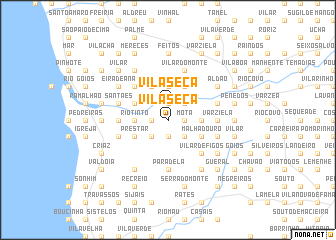 map of Vila Seca