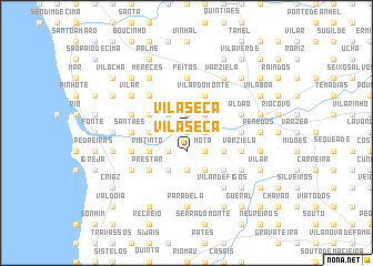 map of Vila Seca