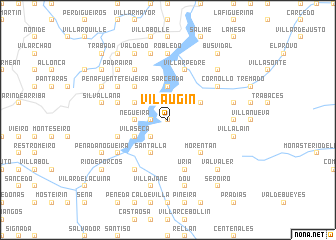 map of Vilaugín