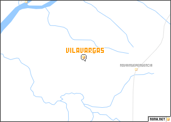 map of Vila Vargas