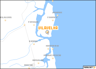 map of Vila Velha