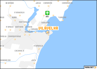 map of Vila Velha