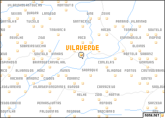 map of Vila Verde