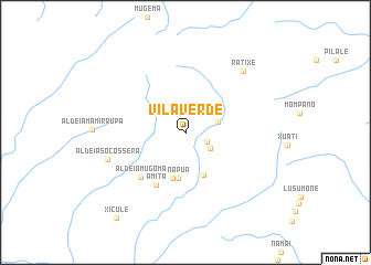 map of Vila Verde