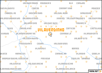 map of Vila Verdinho