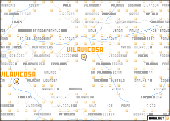 map of Vila Viçosa