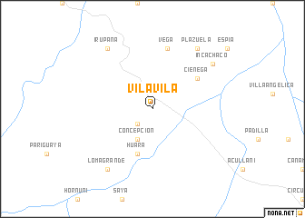 map of Vila Vila