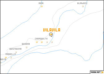 map of Vila-Vila