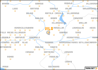 map of Vila