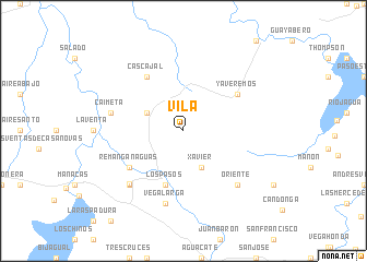 map of Vila