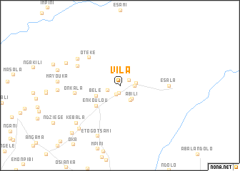 map of Vila