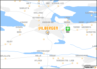 map of Vilbergen