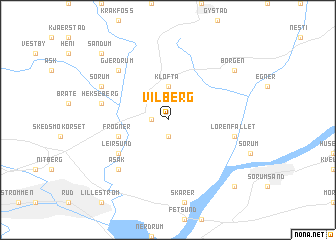 map of Vilberg