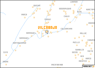 map of Vilca Baja