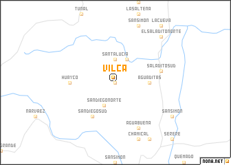 map of Vilca