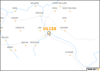 map of Vîlcea