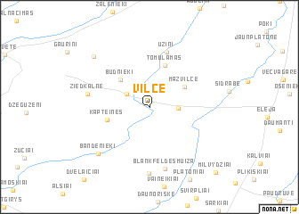 map of Vilce