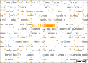 map of Vil de Moinhos