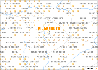 map of Vil de Souto