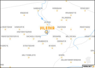 map of Vilenka