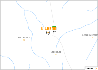 map of Vilhena