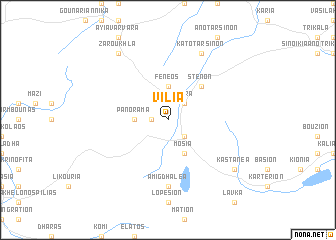 map of Vília