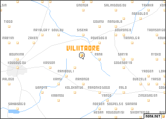 map of Vili Itaoré
