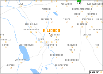 map of Viliroco