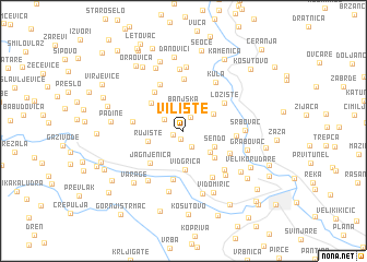 map of Vilište