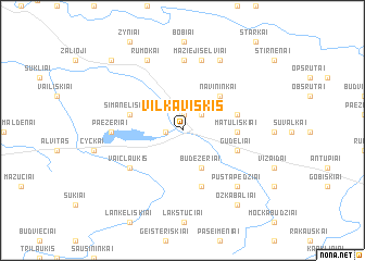 map of Vilkaviškis
