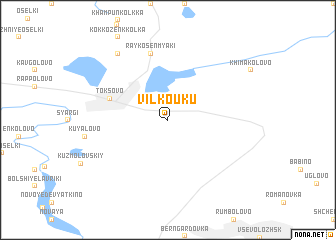 map of Vil\