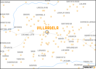 map of Villa Adela