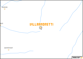 map of Villa Amoretti