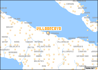 map of Villa Arcaya